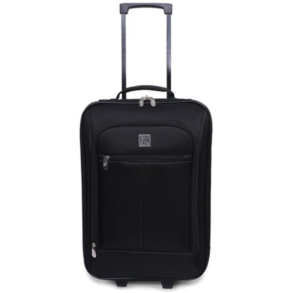 Protege Pilot Case 18″ Softside Carry-on Luggage, Black